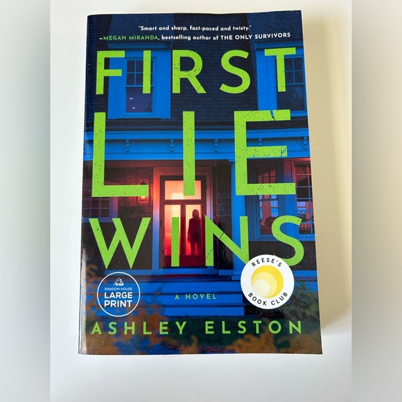 First Lie Wins (Ashley Elston) Large Print Edition - Picture 1 of 2